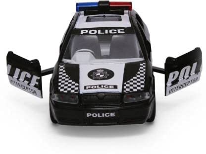 Toy Police SWAT Interceptor Black Police Toys car