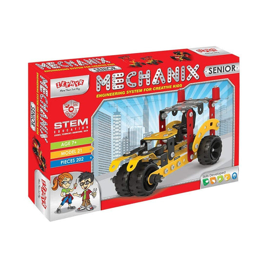 Box of Mechanix Senior STEM engineering system for creative kids