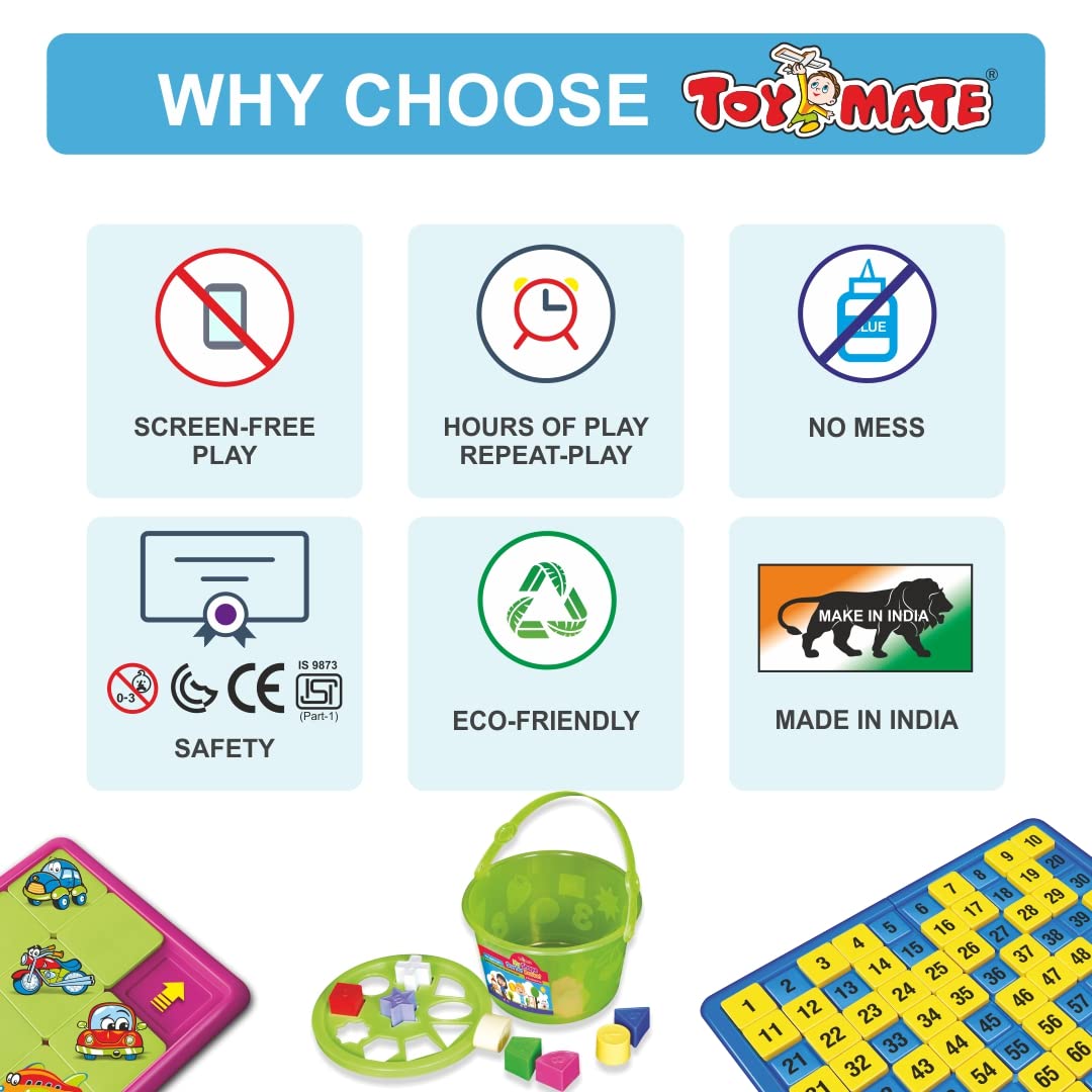 toymate Word Boggle- A Quick Word Hunting Fun Game for Adults & Kids Age 6 Years & Above.