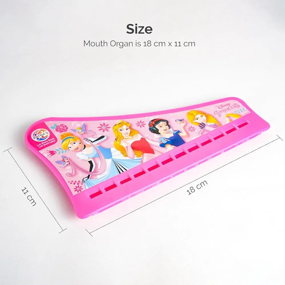 Pink mouth organ with Disney Princess design