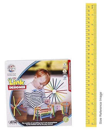 Little Link Designer for Kids. Build and Construct AS Many Objects AS You CAN. A Perfect Creativity Game