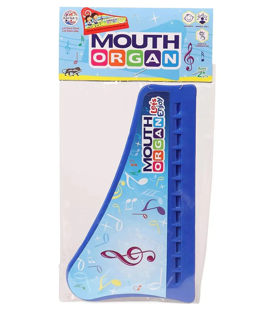 Packaged mouth organ with colorful design