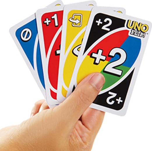 UNO Kid Mattel Games Uno Flip Side Card Game, Multi Color