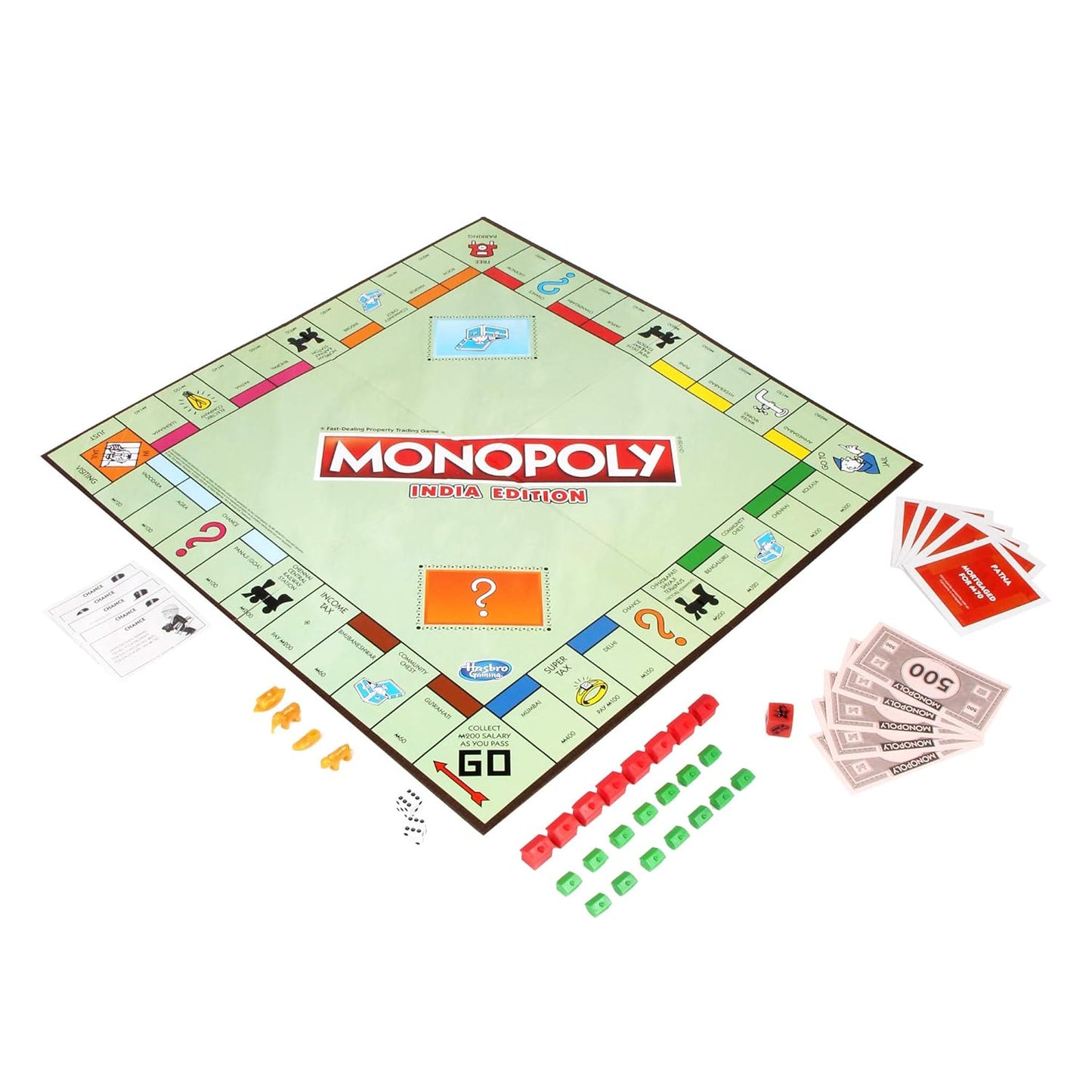 MONOPOLY India Edition Board Game for Families & Hasbro