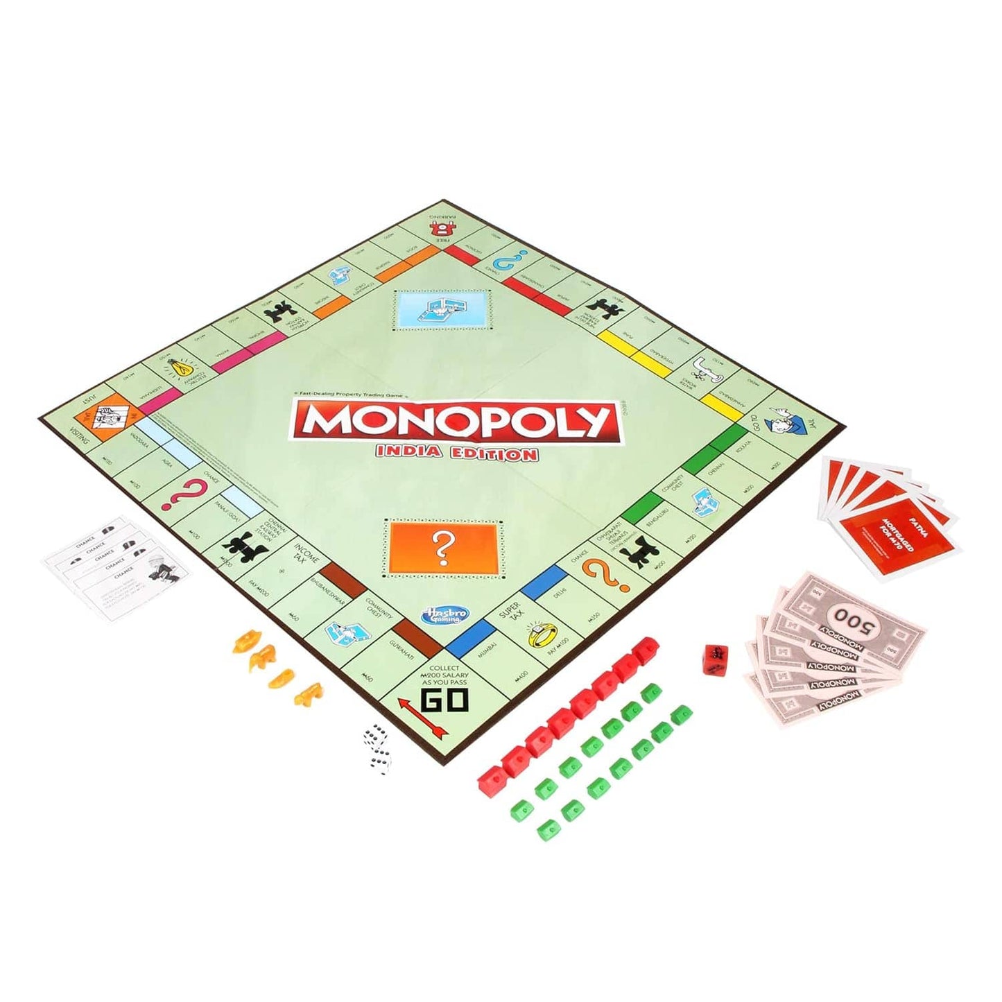 MONOPOLY India Edition Board Game for Families & Hasbro