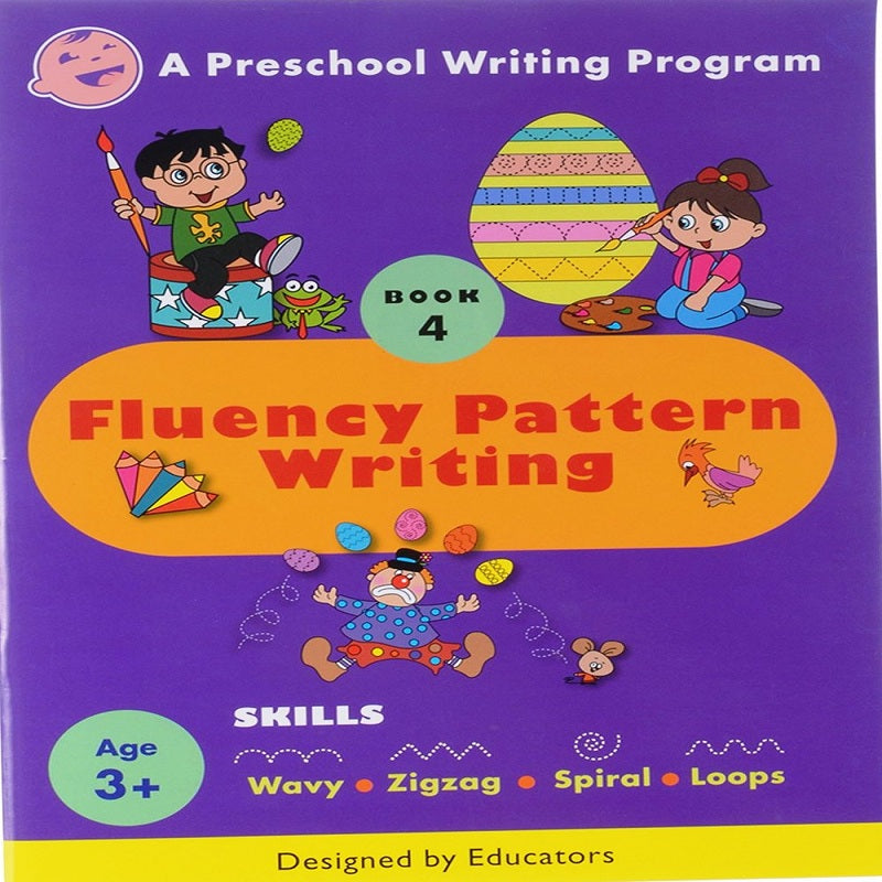 Book cover of a preschool writing program