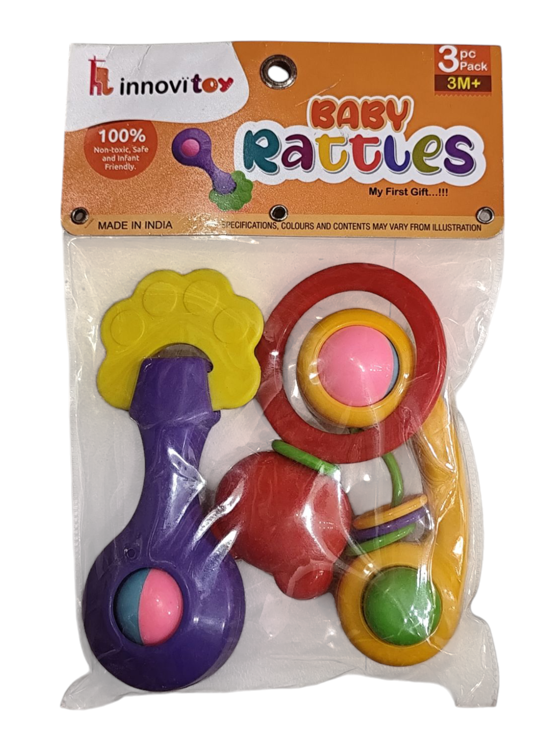 Baby Rattles 3P