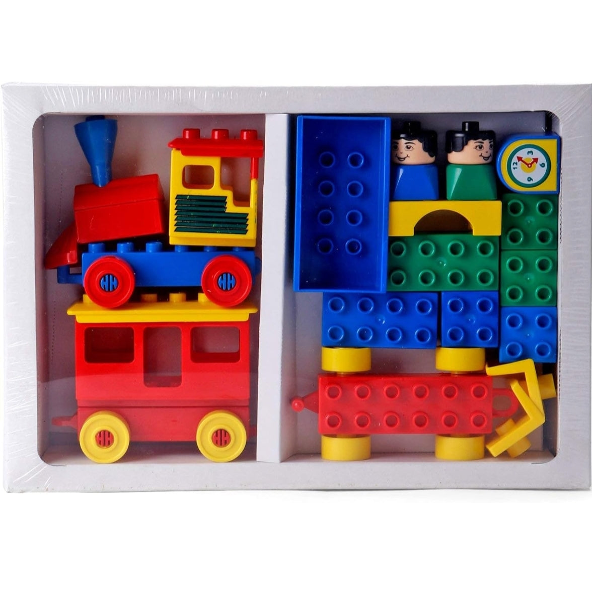 Peacock Kinder Blocks Junior Train Set