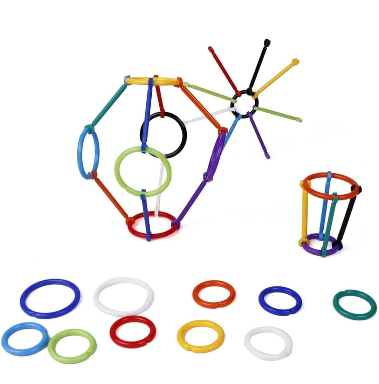 Little Link Designer for Kids. Build and Construct AS Many Objects AS You CAN. A Perfect Creativity Game