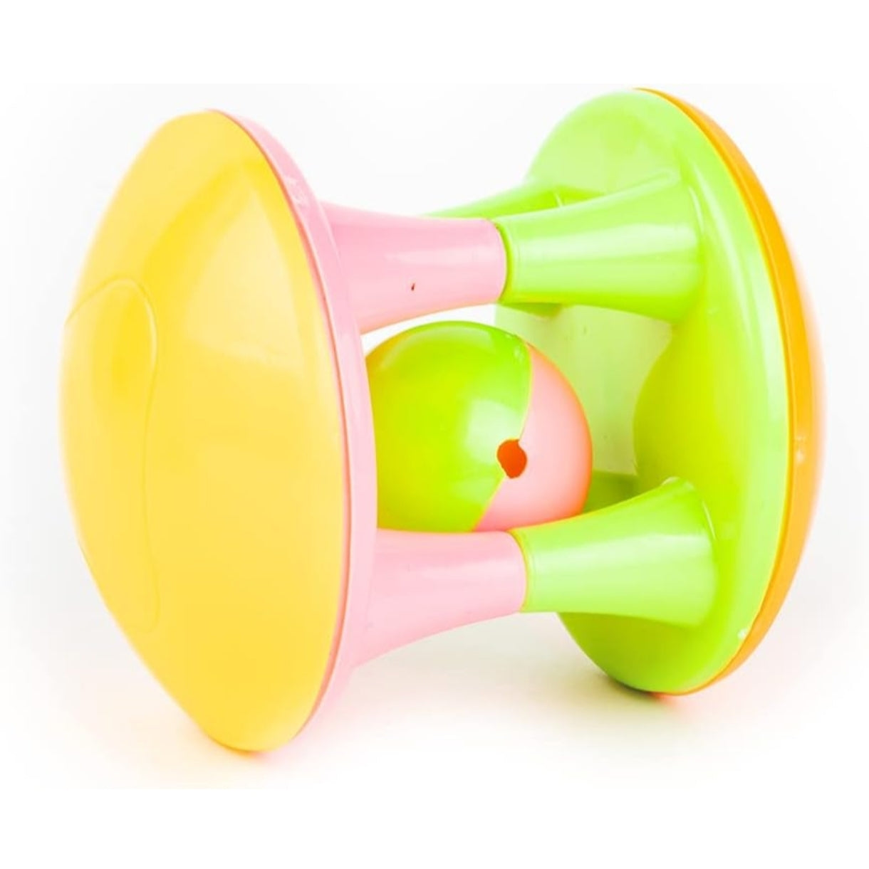 Ratna's Baby Gift Set 2in1 Rattle Roller & Ball Rattle Set for Infants & Toddlers (Multicolor)
