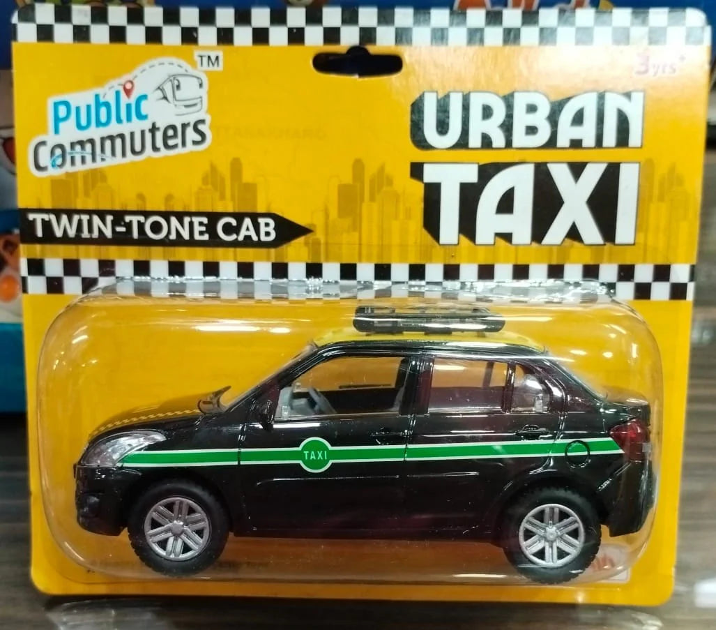 Centy – Public Commuters – Twin-Tone Cab – Urban Taxi – Black Color