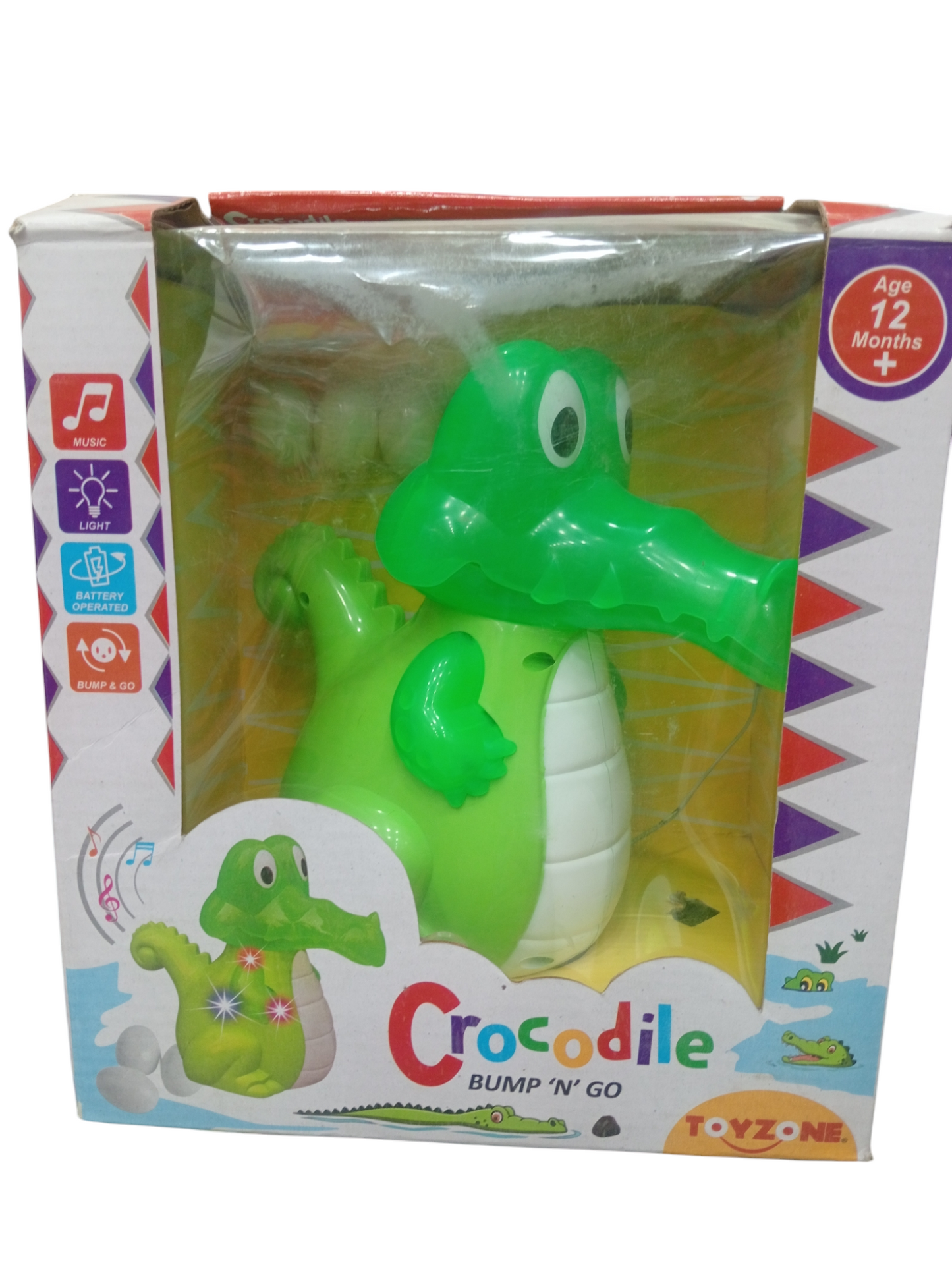 Crocodile Bump N Go Window