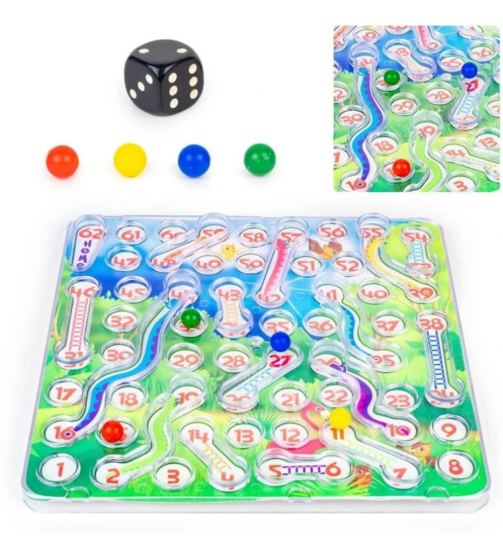 Rolling Snakes Ladders