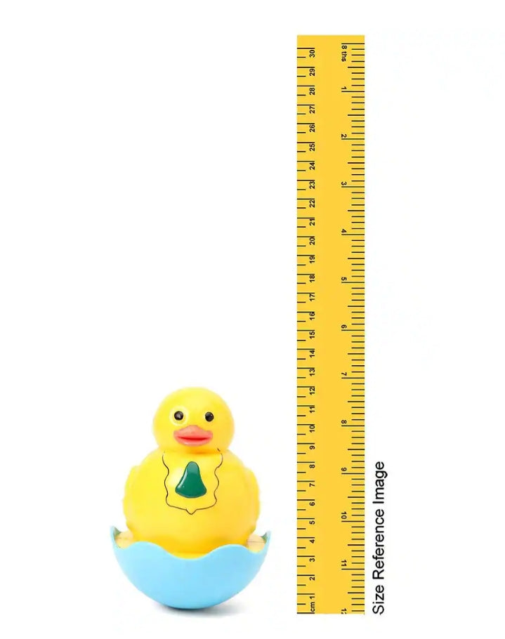 Baby Cub Musical Duck Face Roly Poly Wobbling Toy for Infants