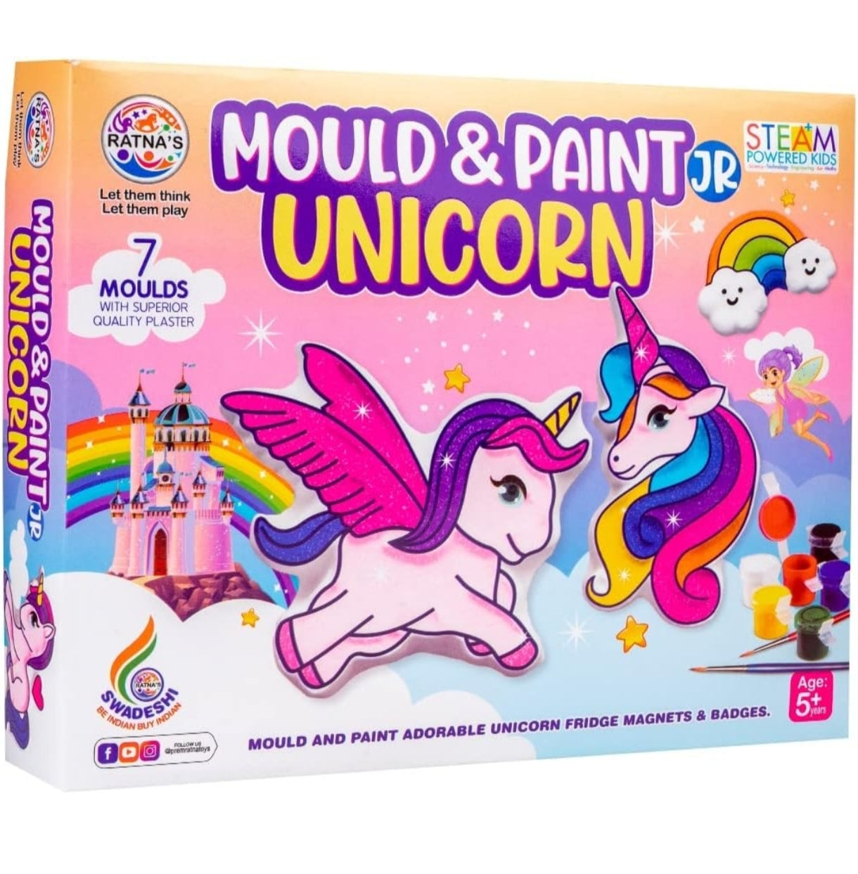 Mould and paint Unicorn jr