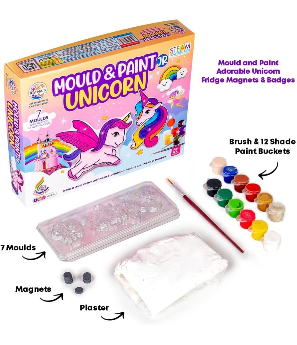Mould and paint Unicorn jr