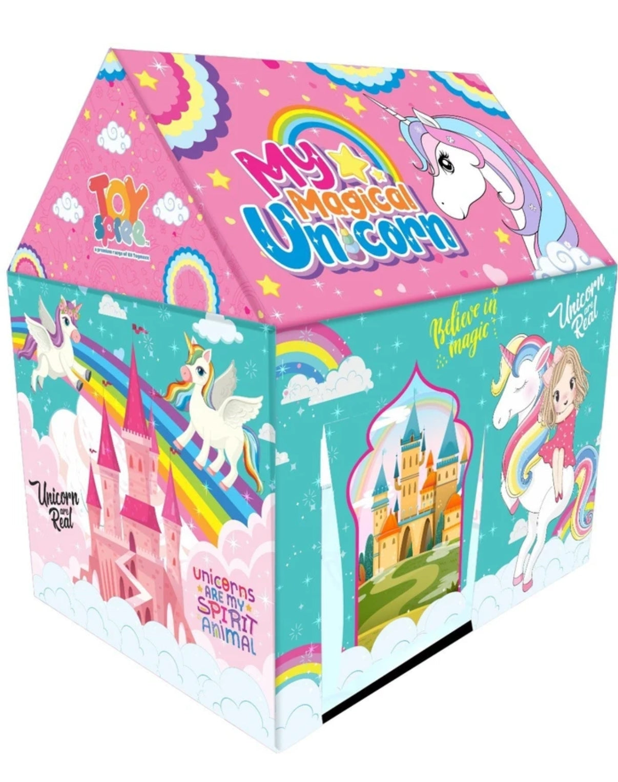 Unicorn kingdom tent house
