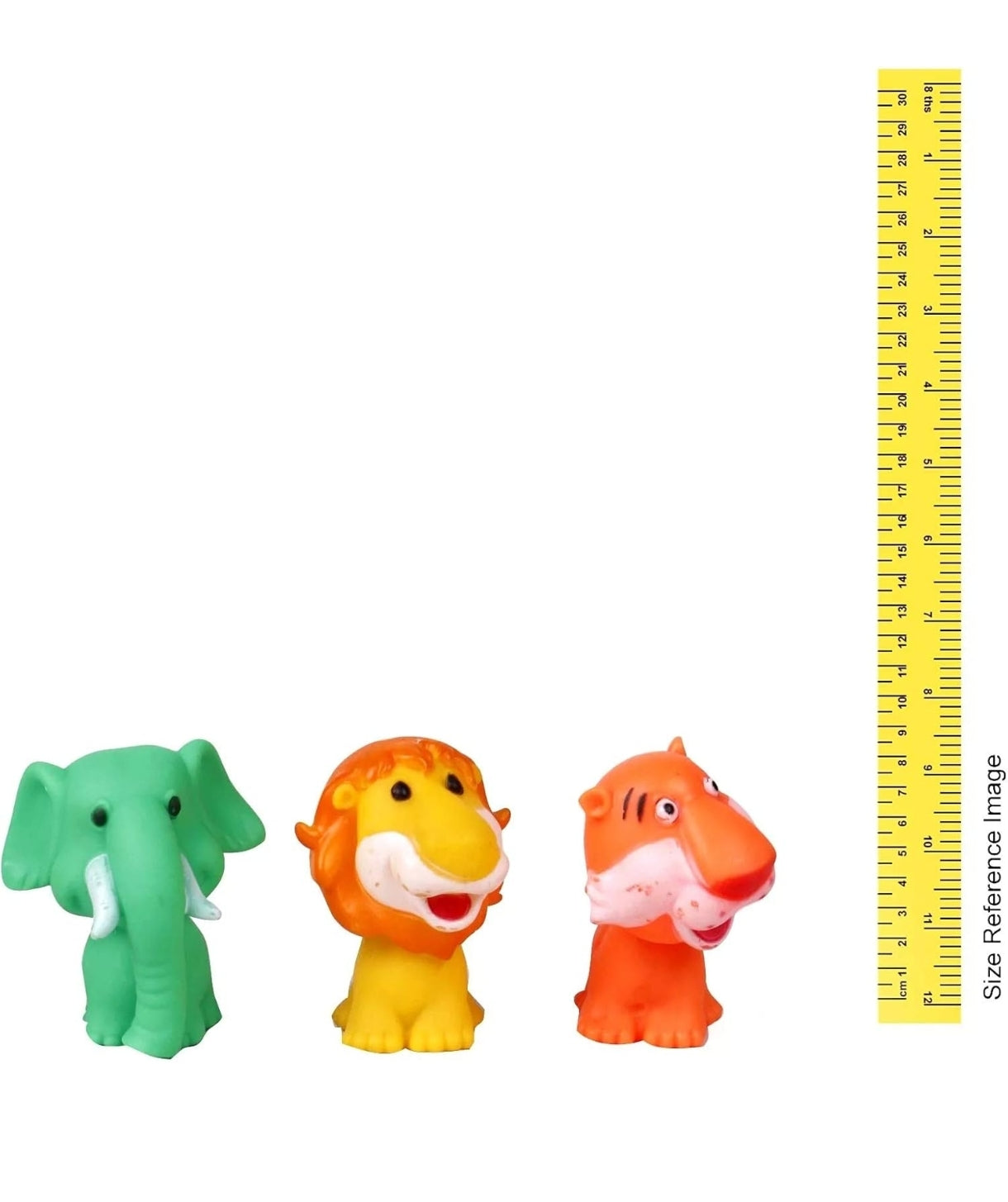 RATNA'S Squeezy Animal Kingdom 3 PCS for Kids Bath TIME and Play TIMESqueezy Animal Kingdom