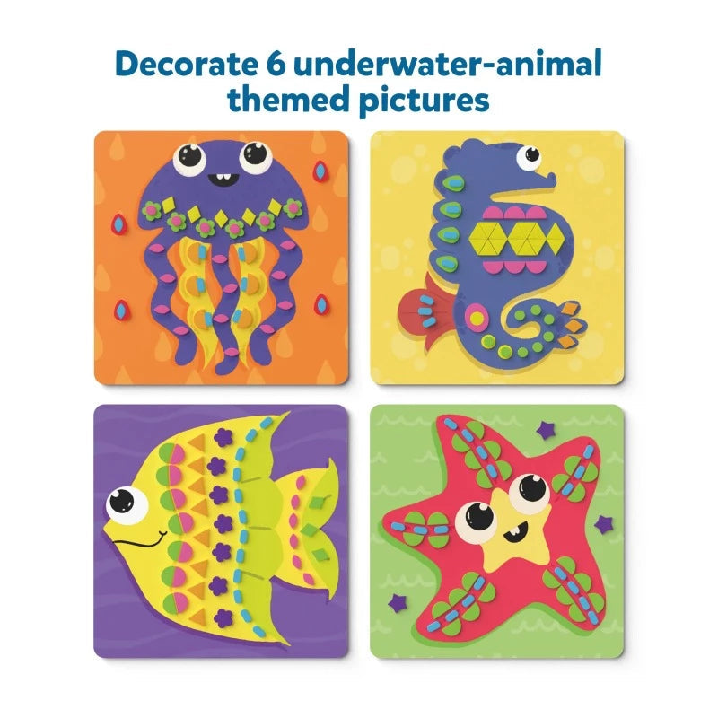 Fun with Foam: Under the Ocean | 3D Sticker Activity (ages 3-7)
