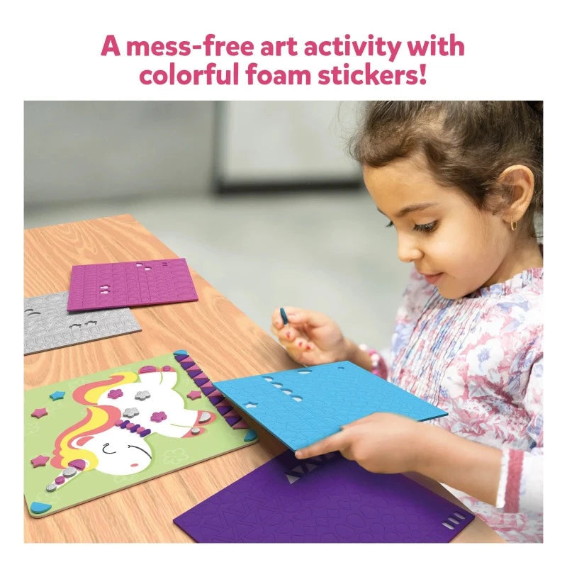 Fun with Foam: Unicorn & Princesses | 3D Sticker Activity (ages 3-7)