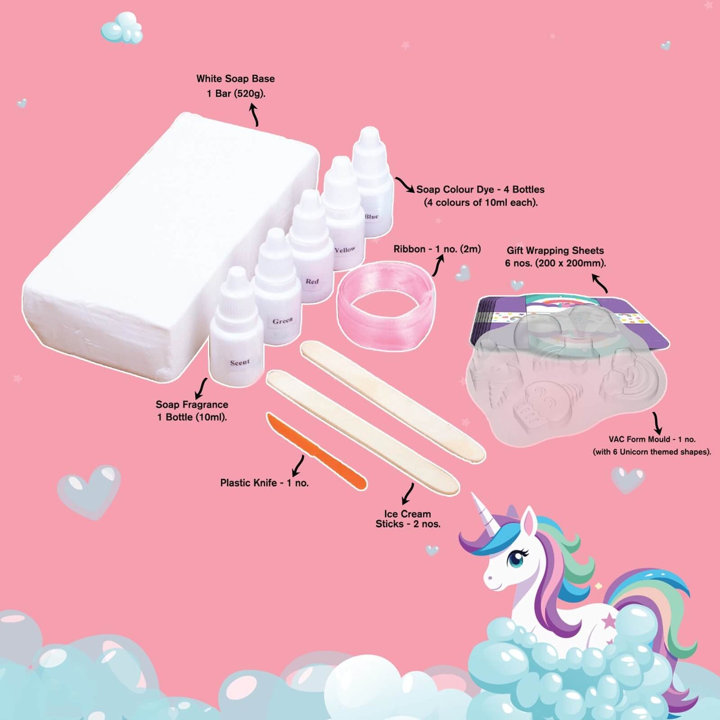 Unicorn Soap Making Kit