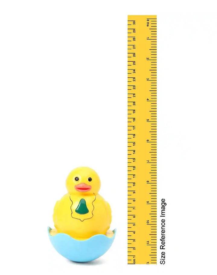 Baby Cub Musical Duck Face Roly Poly Wobbling Toy for Infants - T-Rex the toyland Sitamarhi