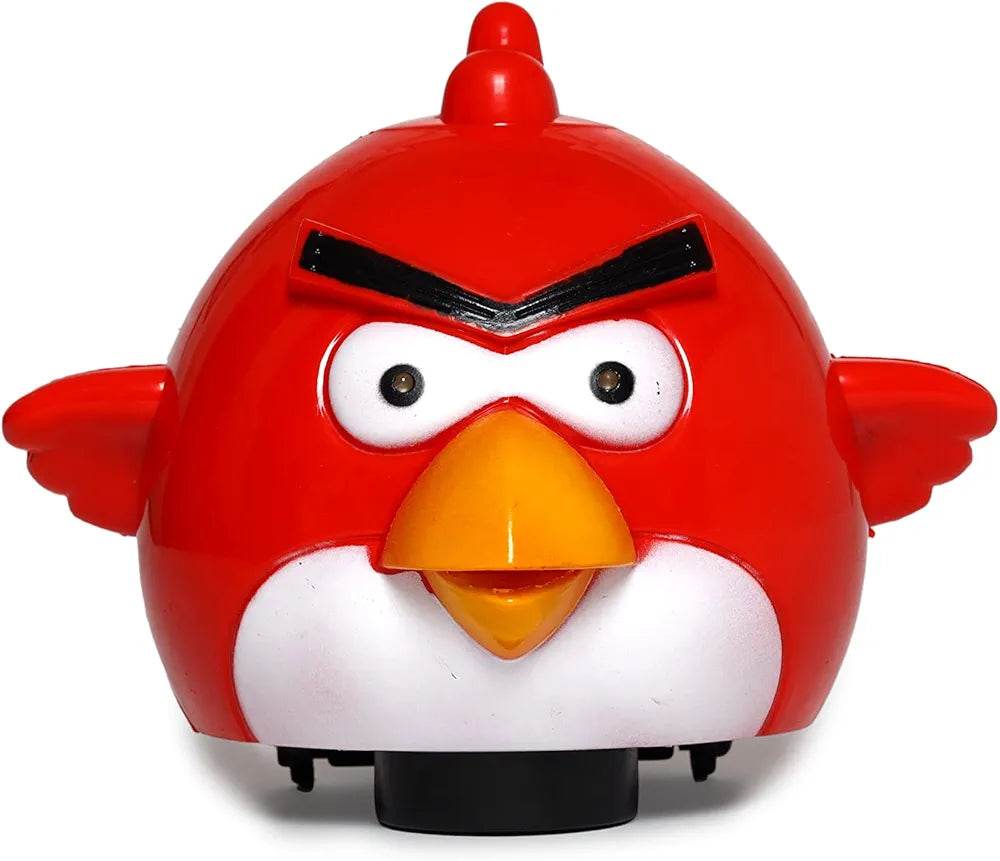 Red Angry Birds battery operated kids toy with wings and angry expression