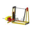 Mechanix building set for kids with yellow and red mechanical crane components from T-Rex the toyland Sitamarhi