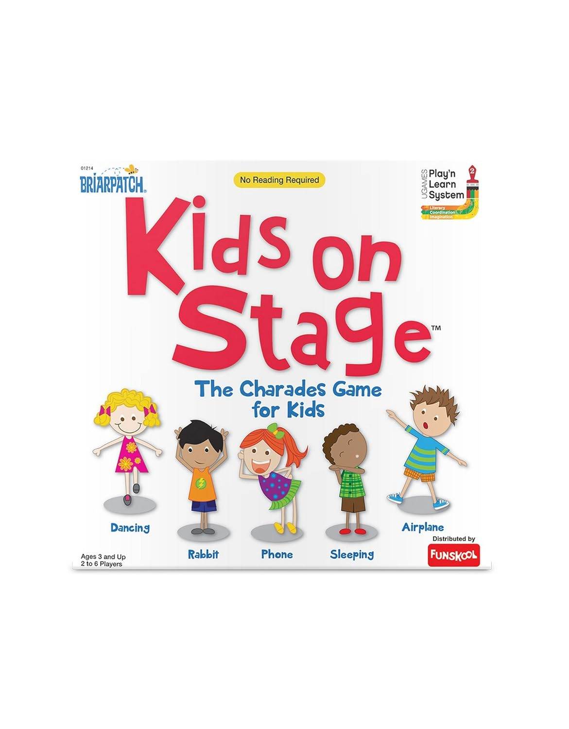 Kids On Stage board game India by T-Rex the toyland Sitamarhi with colorful charades illustrations