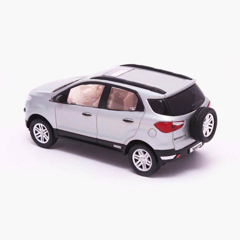 Centy Toys Ecosport model car pull back series in white with detailed interior and rear spare tire
