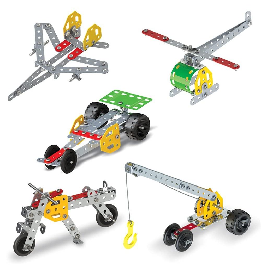 MECHANIX - 0 DIY, Metal Educational, Learning, Stem, Building and Construction Toys