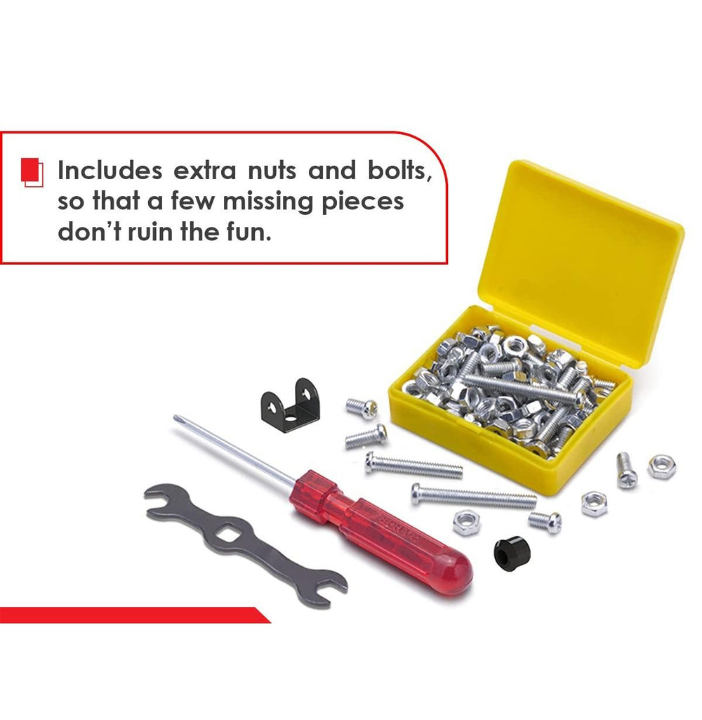 MECHANIX - 0 DIY, Metal Educational, Learning, Stem, Building and Construction Toys