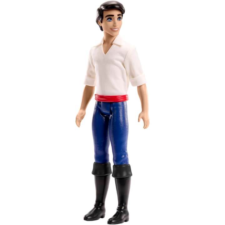 Disney Prince action figure wearing white shirt, blue pants, and black boots for imaginative play