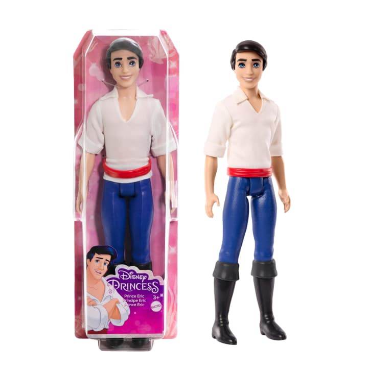 Disney Prince action figure dressed in white shirt blue pants and black boots from T-Rex the toyland Sitamarhi