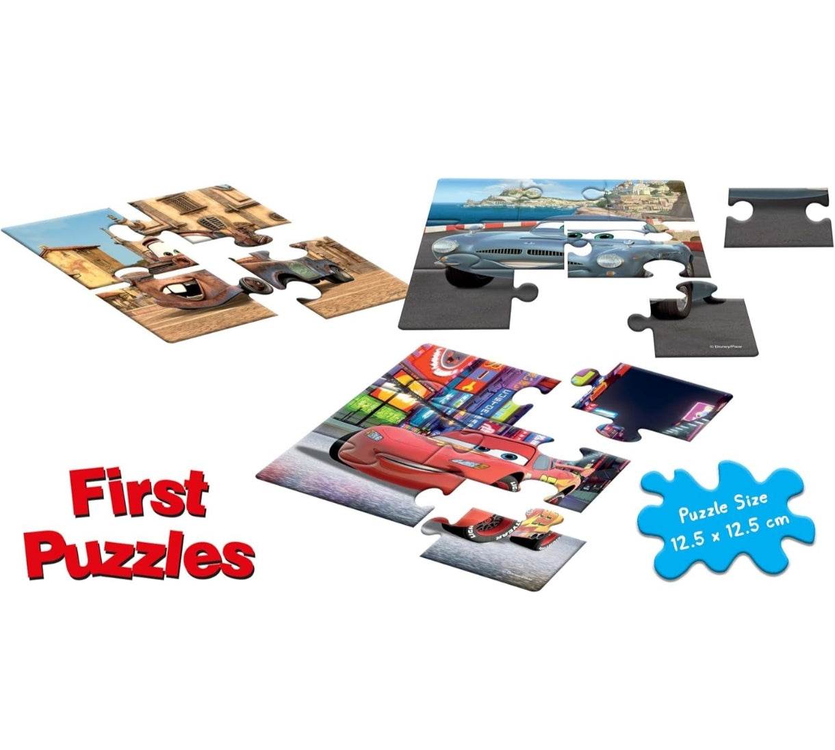 Disney cartoon puzzles for 3 year olds featuring colorful characters and easy large pieces by T-Rex the toyland Sitamarhi
