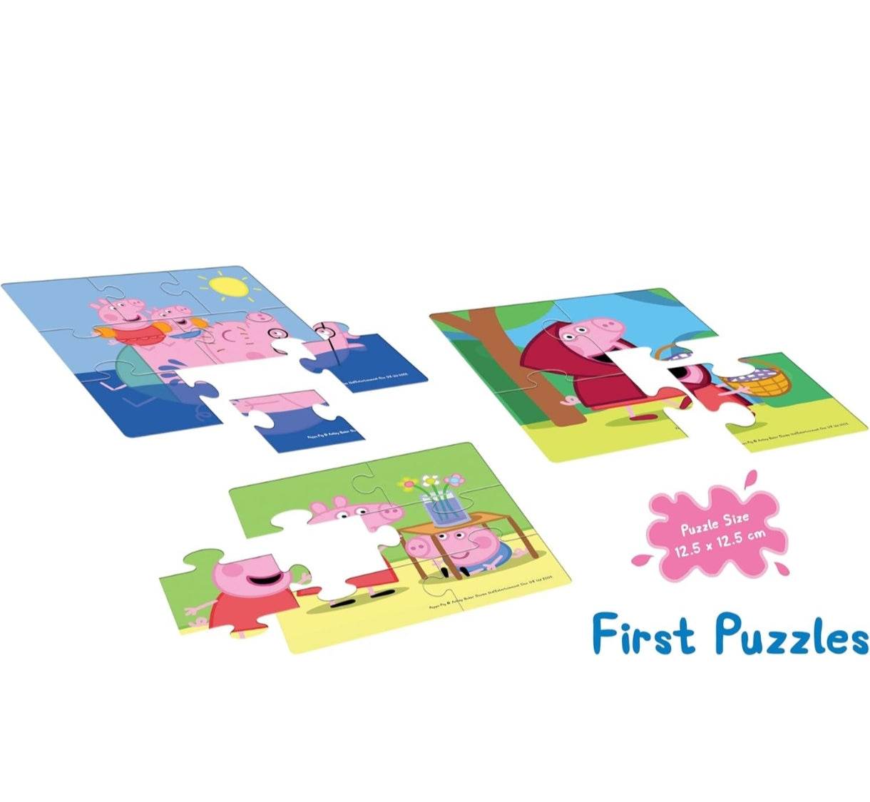 Peppa Pig jigsaw puzzles for kids featuring colorful and engaging scenes from the show