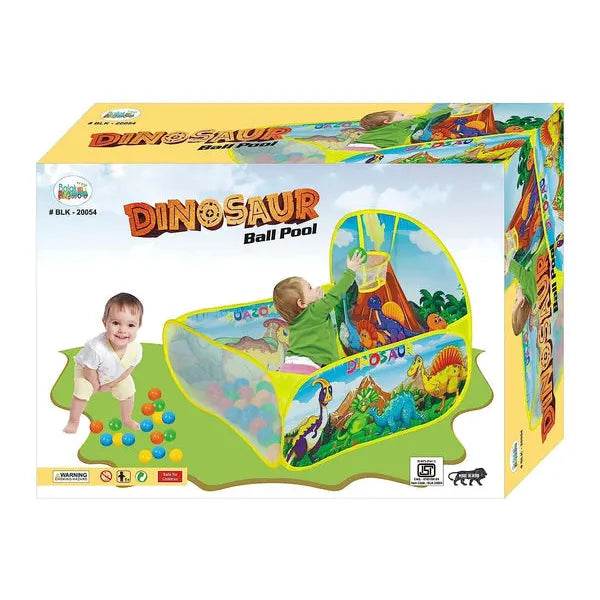 BALAK dinosaur ball pool for kids with colorful balls and playful dinosaur design