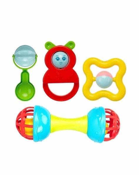 INNOVITOYS Baby rattle set 4 pc - T-Rex the toyland Sitamarhi