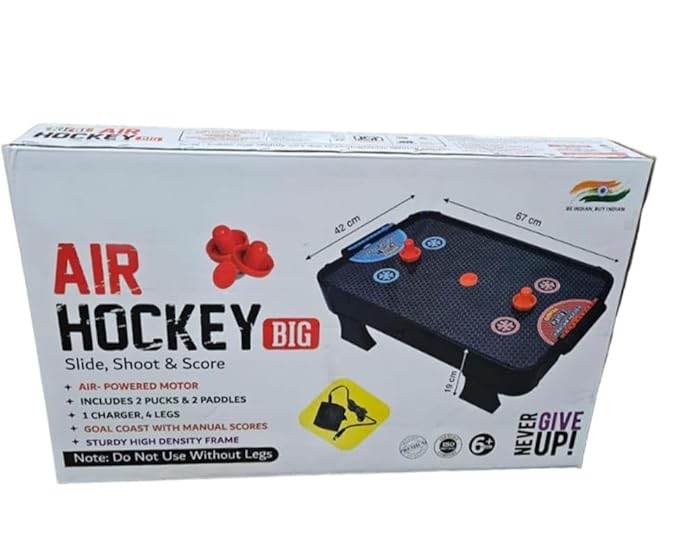 T-Rex the toyland air hockey table for kids and adults with air-powered motor and accessories