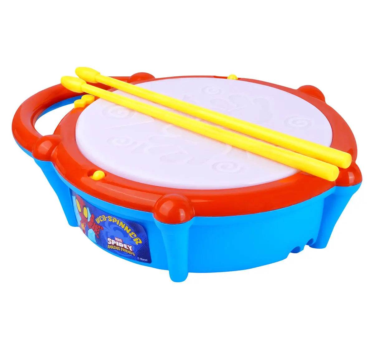 Kriiddaank Flash Drum Spiderman Age 3Y+ - T-Rex the toyland Sitamarhi