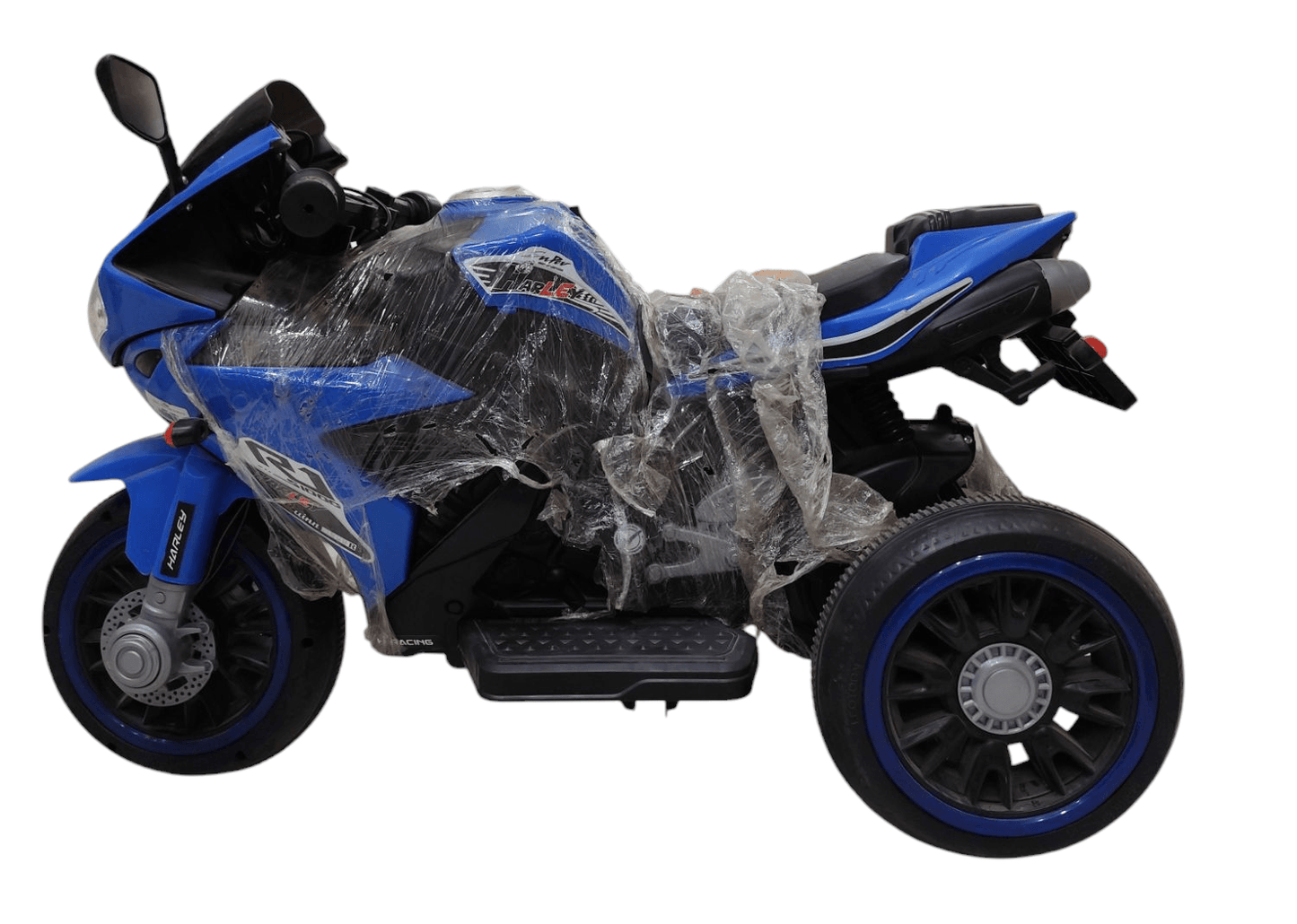 Leotoon Harley Quinn 3W Bike| 6V/5AH Battery | 6V/17000 RPM Motor | Hand Accelerator | USB/MP3 Interface | Educational Rhymes | LED Light | English Music | BIS Certified | (Yellow) (3-6 Years) - T-Rex the toyland Sitamarhi