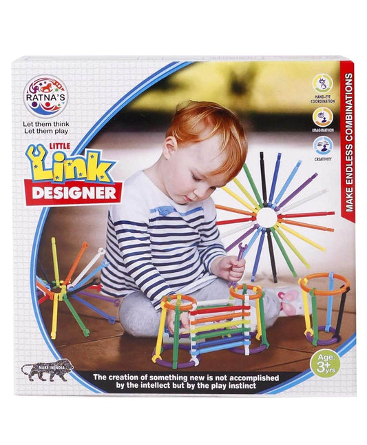 Little Link Designer for Kids. Build and Construct AS Many Objects AS You CAN. A Perfect Creativity Game - T-Rex the toyland Sitamarhi
