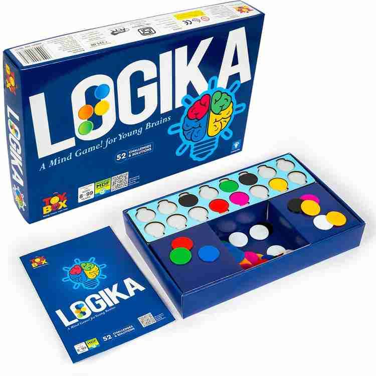 Logika Mind Challenging Puzzle Family Game for All Ages - T-Rex the toyland Sitamarhi