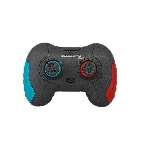 LUMO Blizzard wireless controller for metal remote control car with blue and red grips