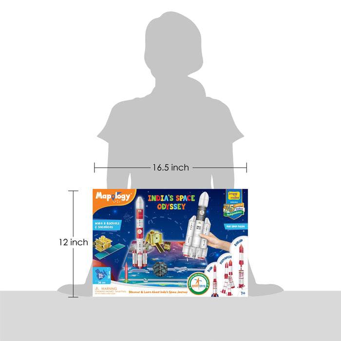 T-Rex the toyland Sitamarhi educational space toy set featuring space rockets and satellites for kids