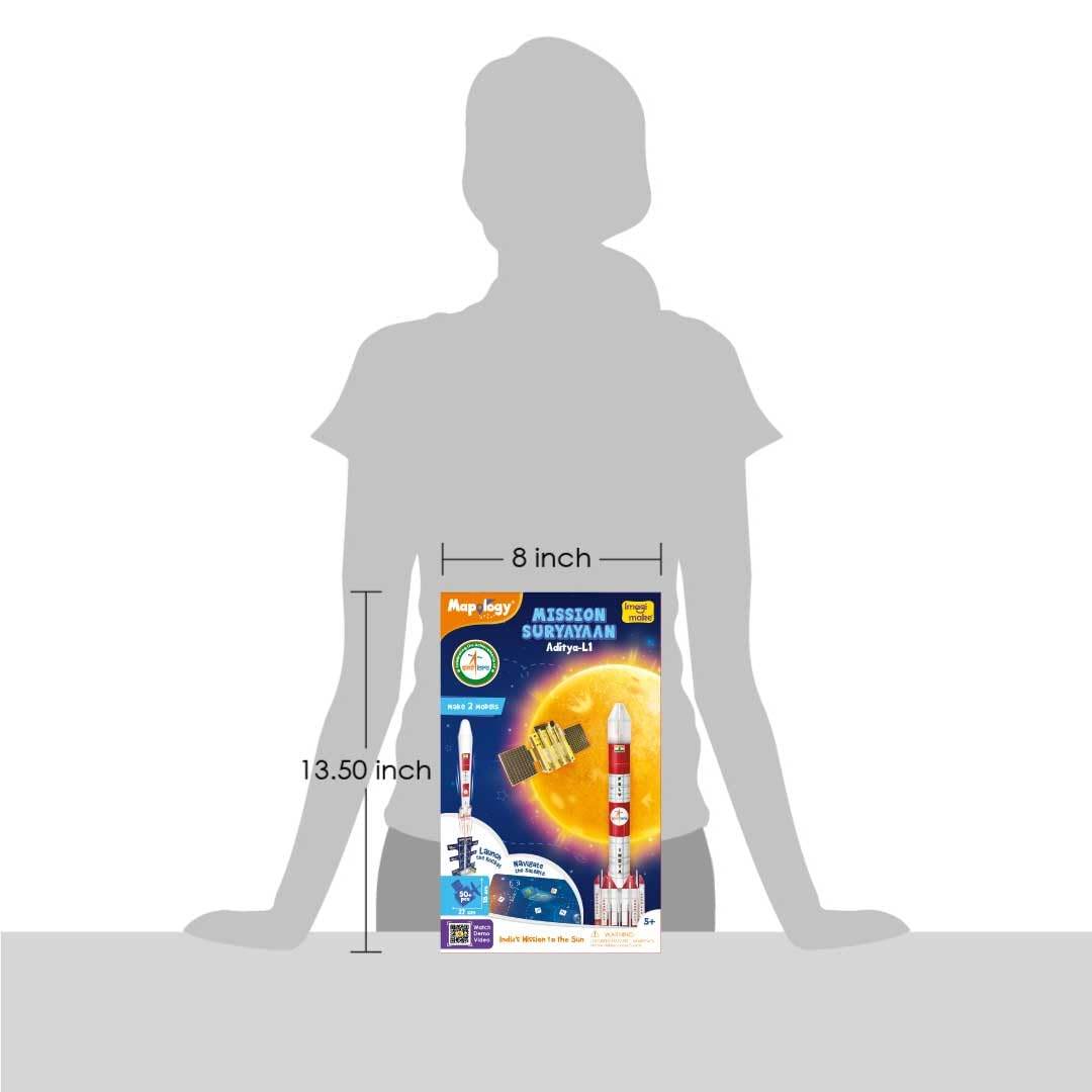 Educational solar system toys model kit showing rocket and satellite for space learning