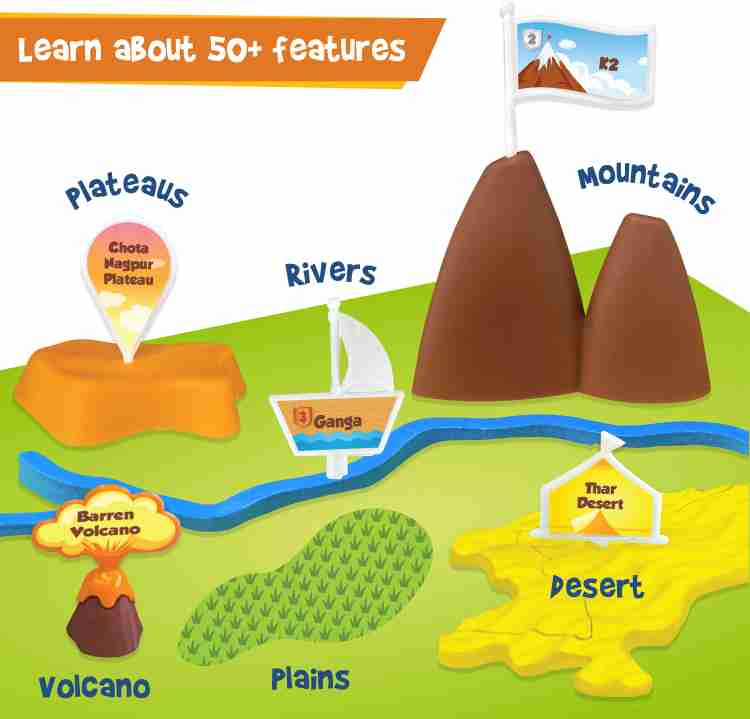 Physical Map India