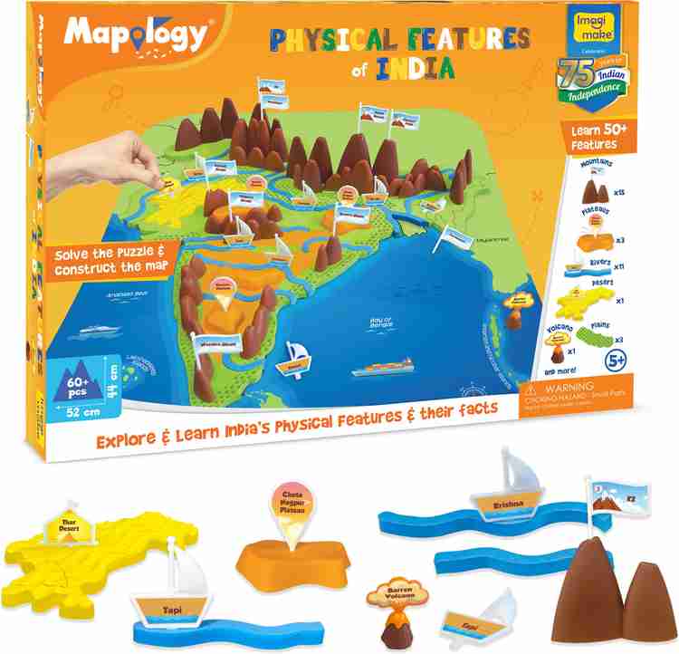 Physical Map India