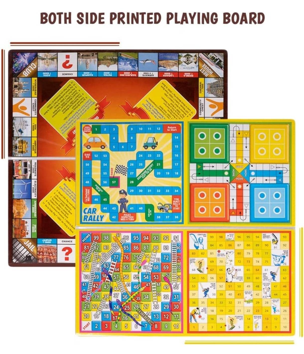 Original Business Senior 5 in 1 DLX Game Pack Multicolor Board Game Board Game Board Game Accessories Board Game - T-Rex the toyland Sitamarhi