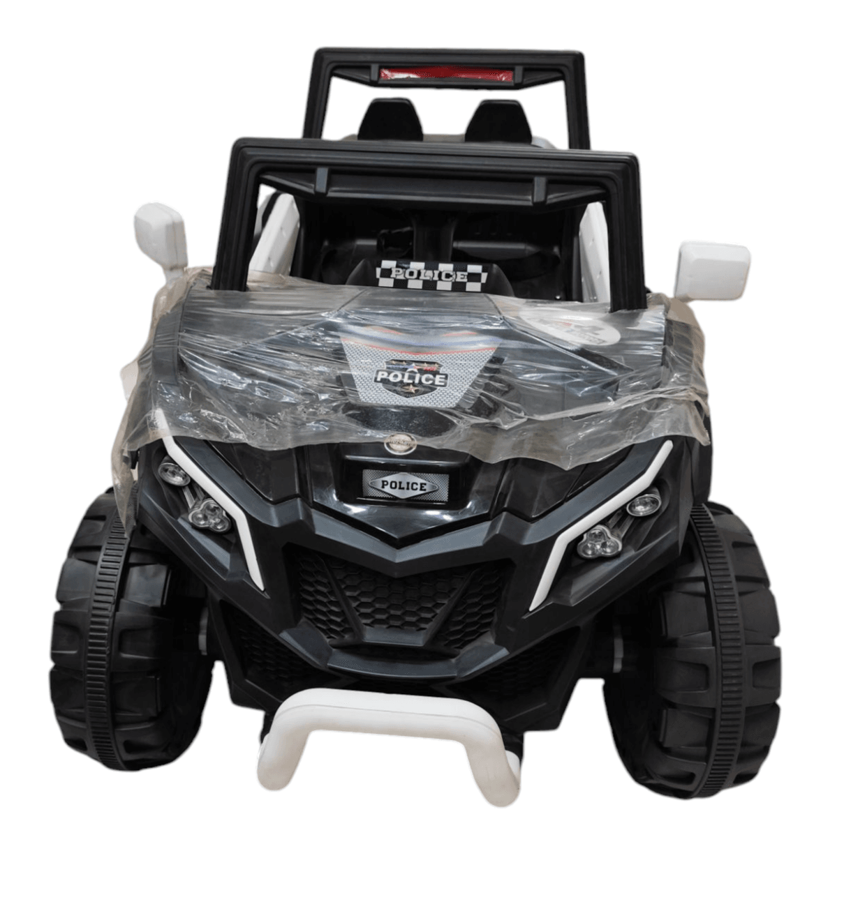 Police Edition Rechargeable Battery Operated Jeep for Kids - T-Rex the toyland Sitamarhi